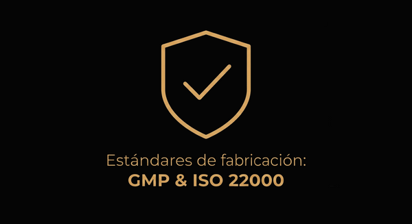 Fabricado bajo estándares internacionales certificados